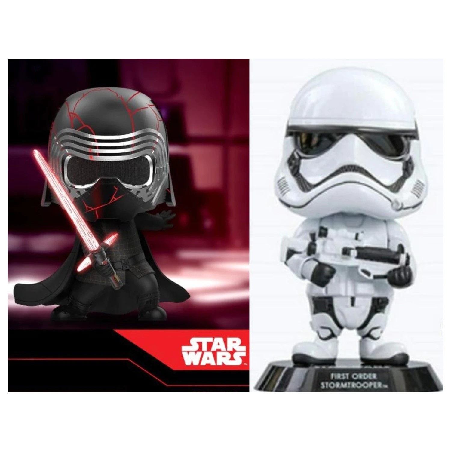 Star Wars Cosbaby Wave 2 Kylo Ren & First Order Stormtrooper komplet fotografija izdelka