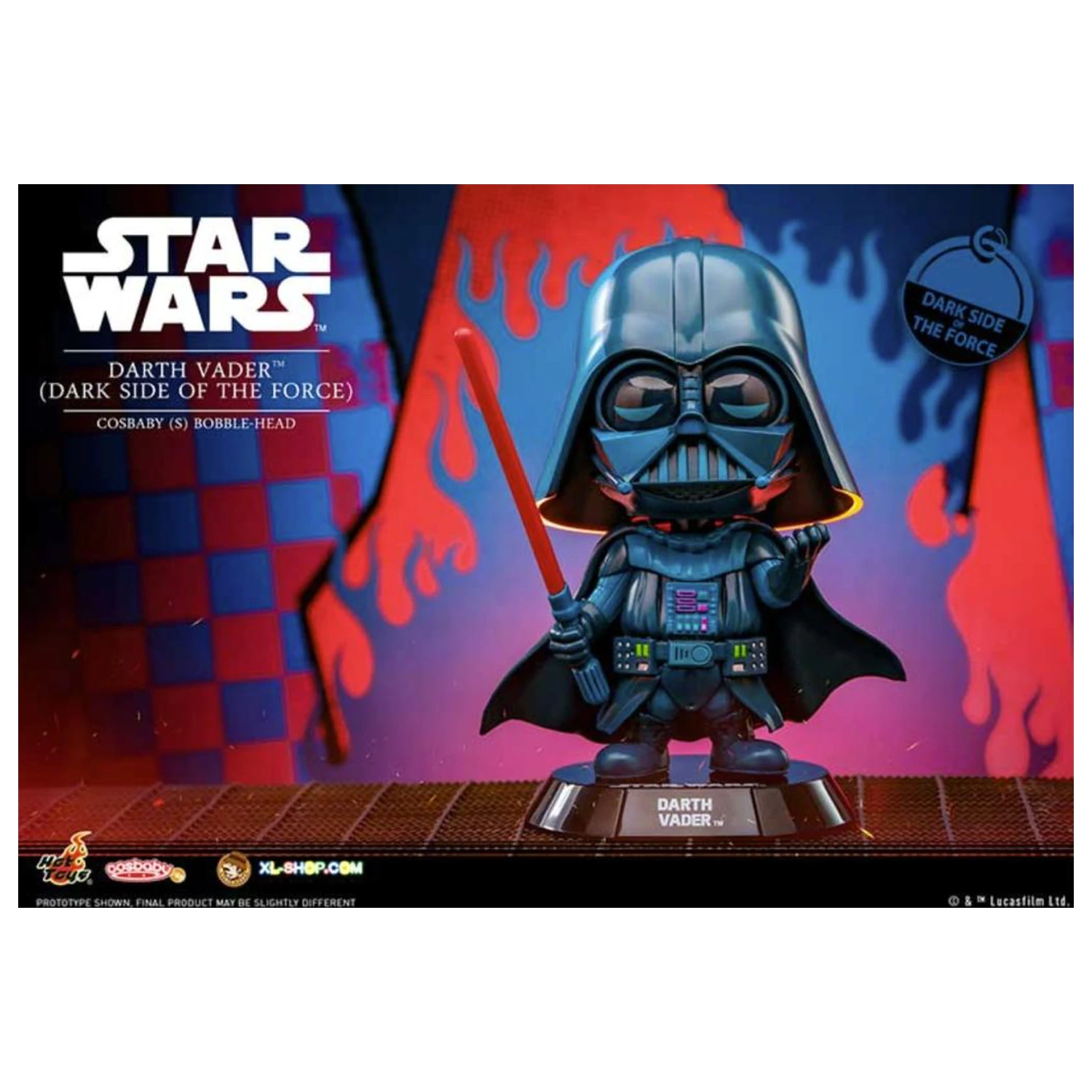 Star Wars Cosbaby Wave 4 Darth Vader Dark Side of the Force fotografija izdelka