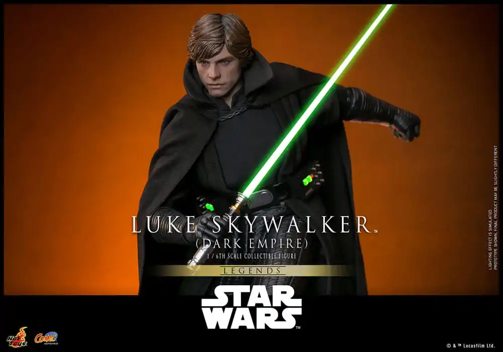 Star Wars: Dark Empire Comic Masterpiece akcijska figura 1/6 Luke Skywalker 30 cm fotografija izdelka