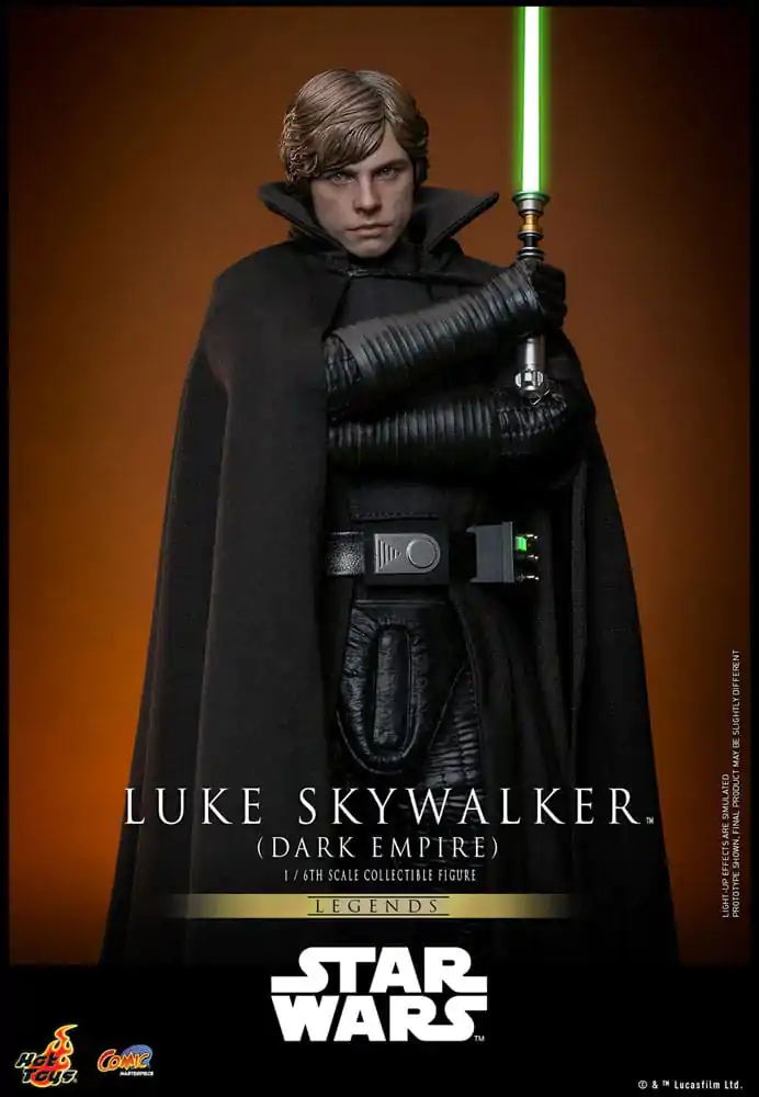 Star Wars: Dark Empire Comic Masterpiece akcijska figura 1/6 Luke Skywalker 30 cm fotografija izdelka