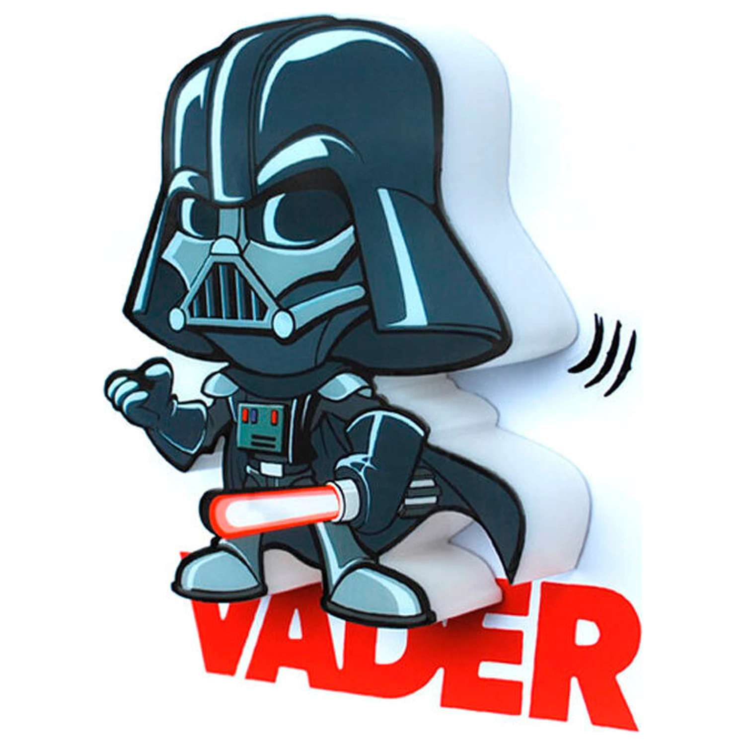 Star Wars Darth Vader 3D svetlobna FX mini svetilka fotografija izdelka