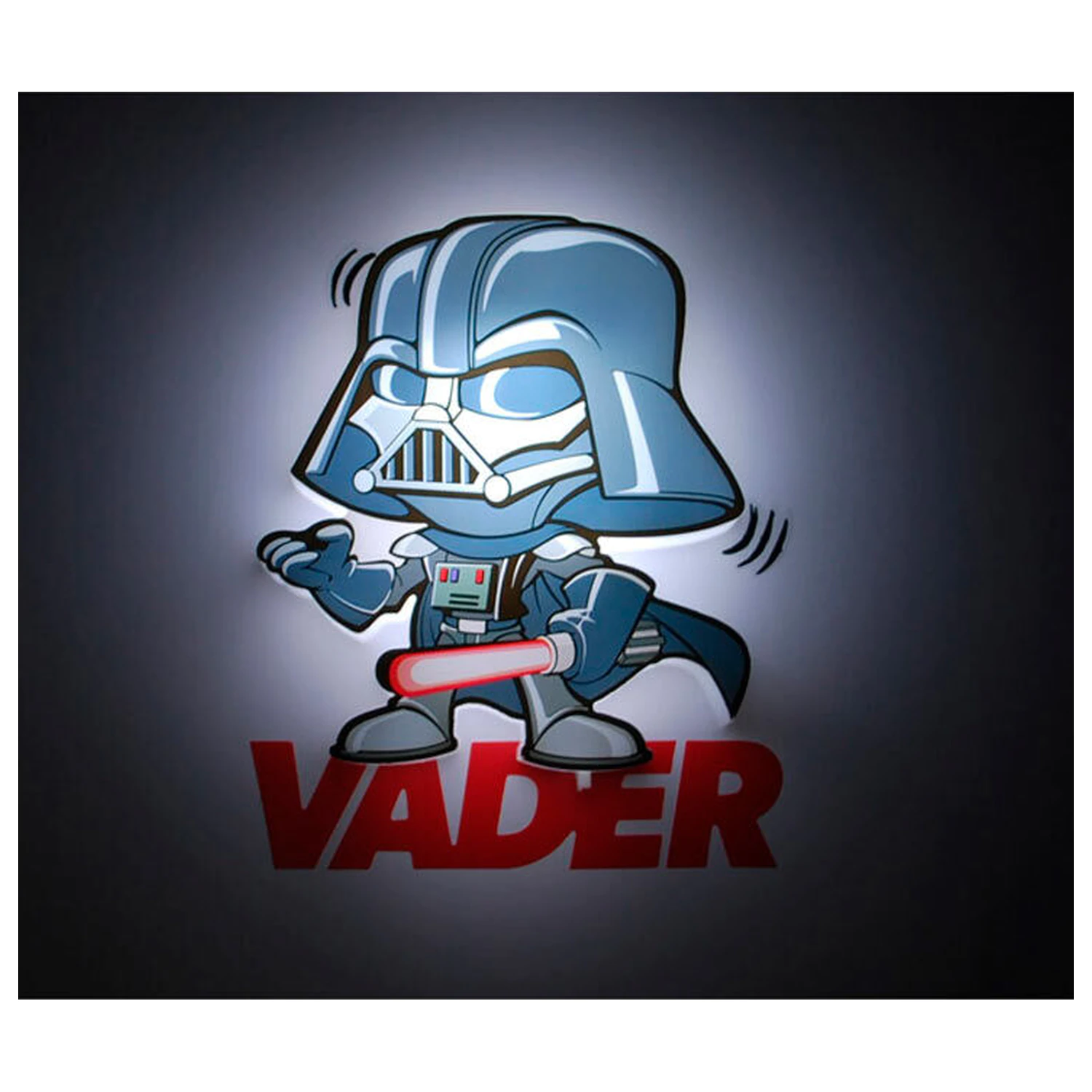 Star Wars Darth Vader 3D svetlobna FX mini svetilka fotografija izdelka