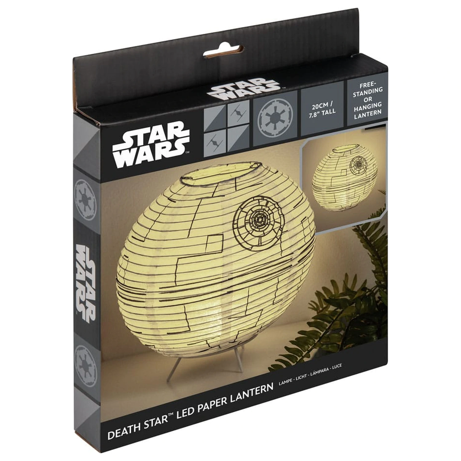 Star Wars Mini namizna svetilka Death Star 21 cm fotografija izdelka