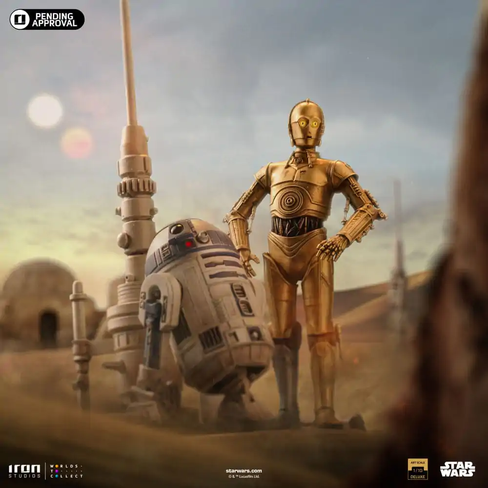 Star Wars Deluxe Art Scale kip 1/10 C-3PO & R2D2 31 cm fotografija izdelka