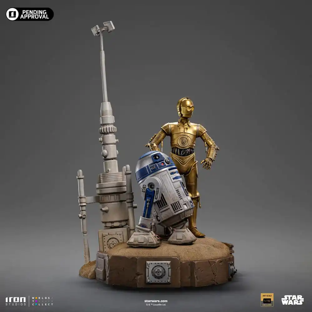 Star Wars Deluxe Art Scale kip 1/10 C-3PO & R2D2 31 cm fotografija izdelka