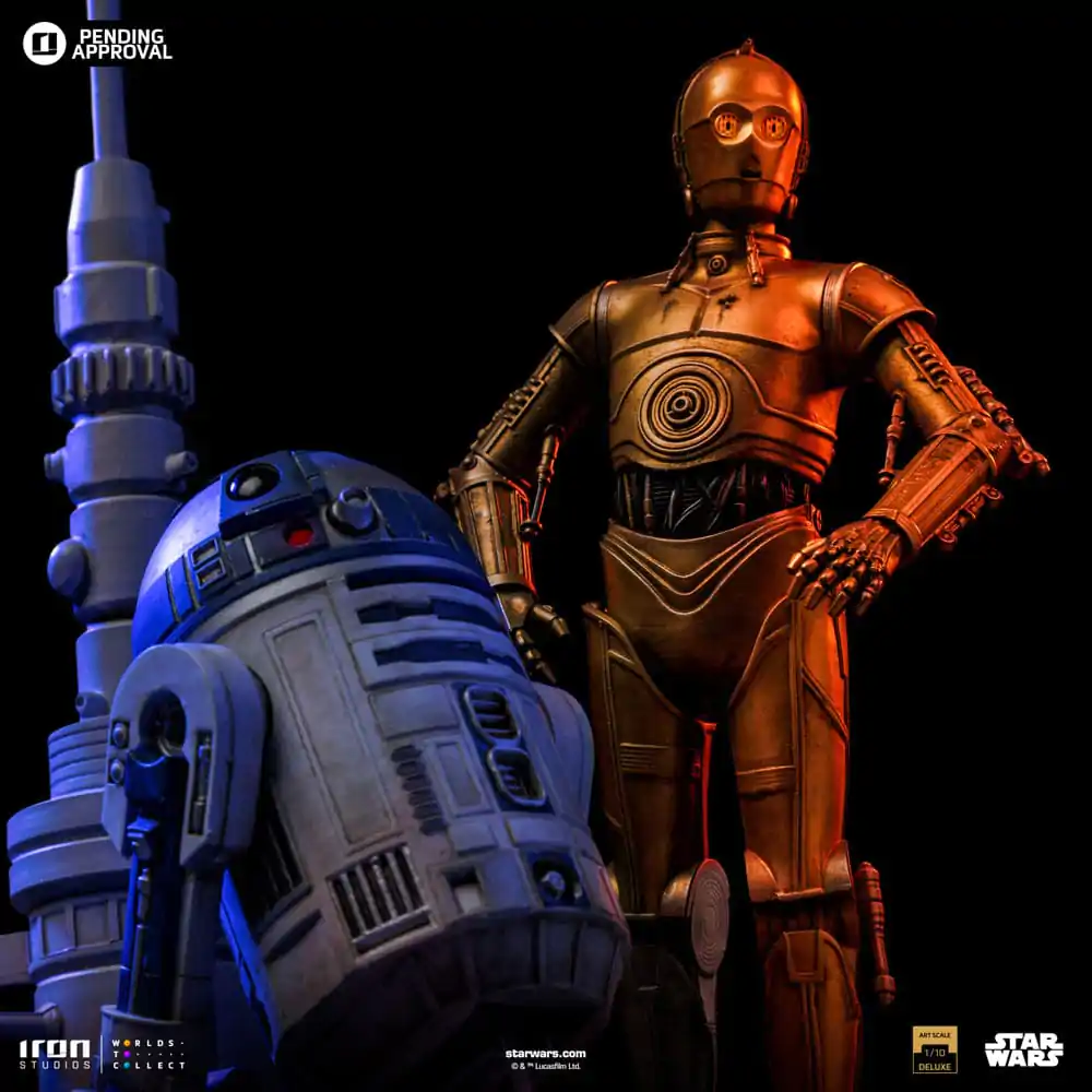 Star Wars Deluxe Art Scale kip 1/10 C-3PO & R2D2 31 cm fotografija izdelka