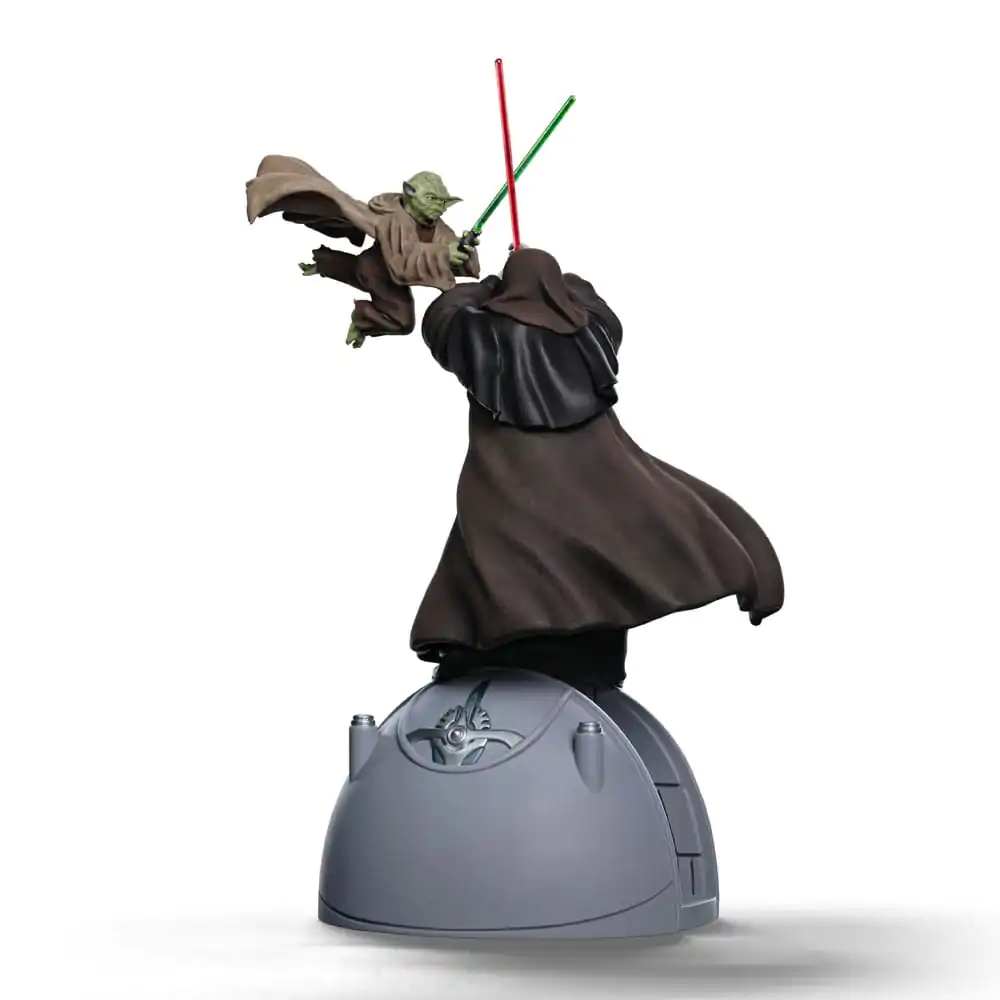 Star Wars Deluxe umetniška figura v merilu 1/10 Yoda proti Imperator Palpatine (CCXP Exclusive 2024) 31 cm fotografija izdelka