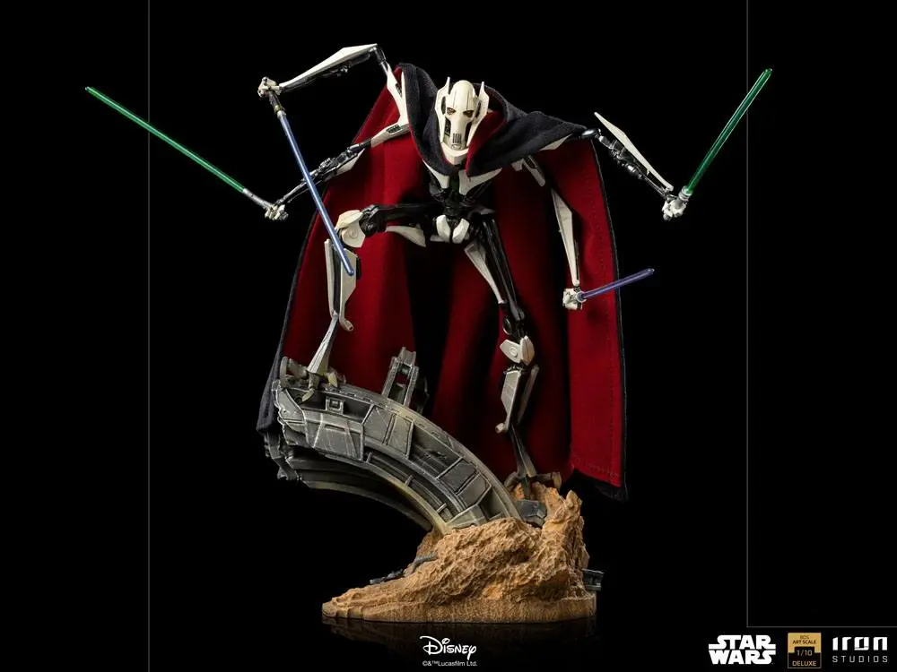 Star Wars Deluxe BDS Art Scale Kip 1/10 General Grievous 33 cm fotografija izdelka