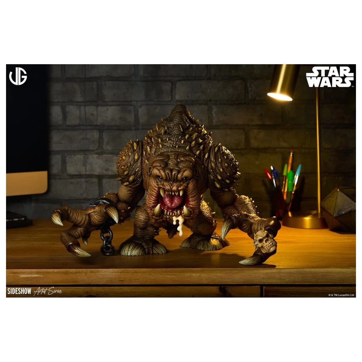 Star Wars Designer Zbirateljski kip Rancor 31 cm fotografija izdelka