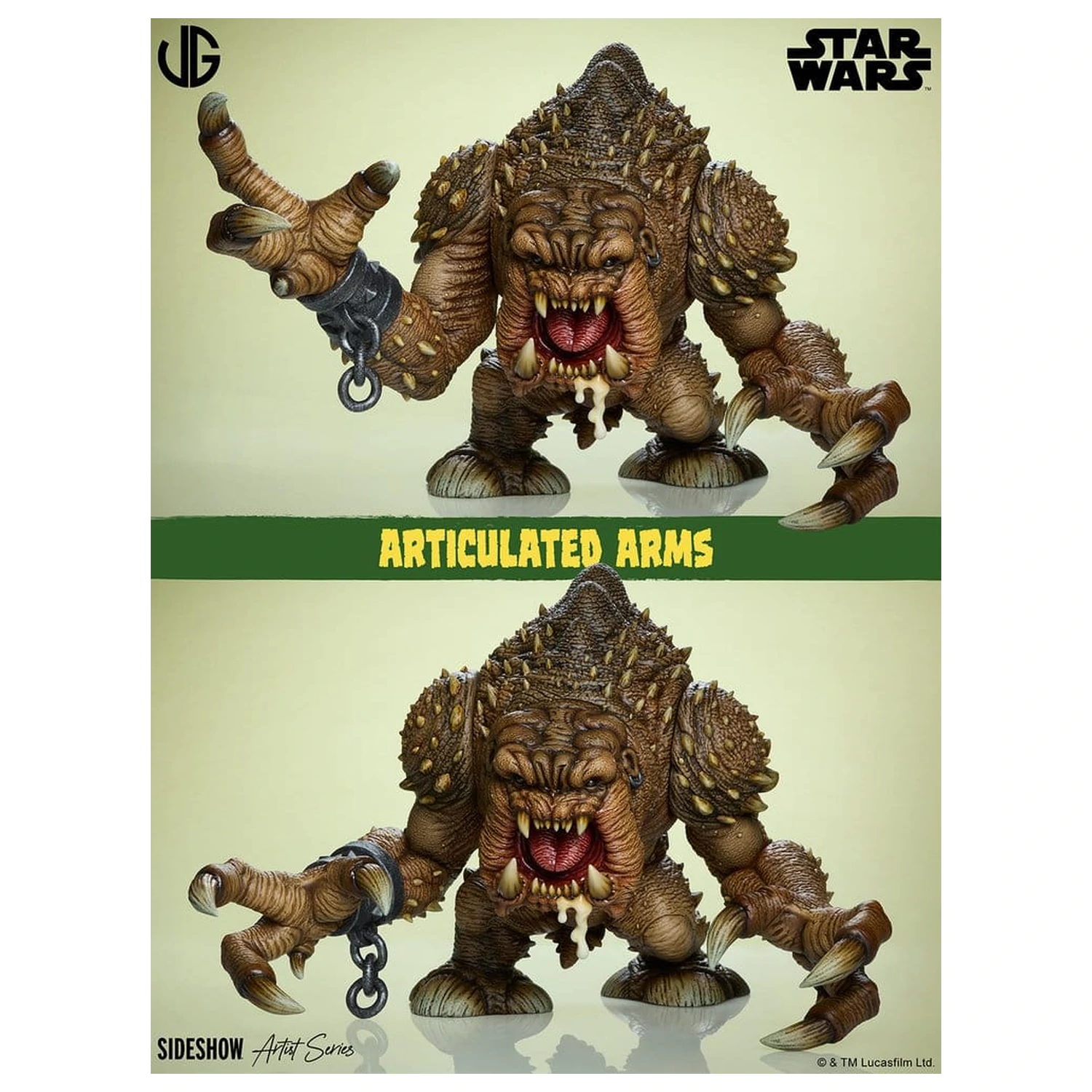 Star Wars Designer Zbirateljski kip Rancor 31 cm fotografija izdelka