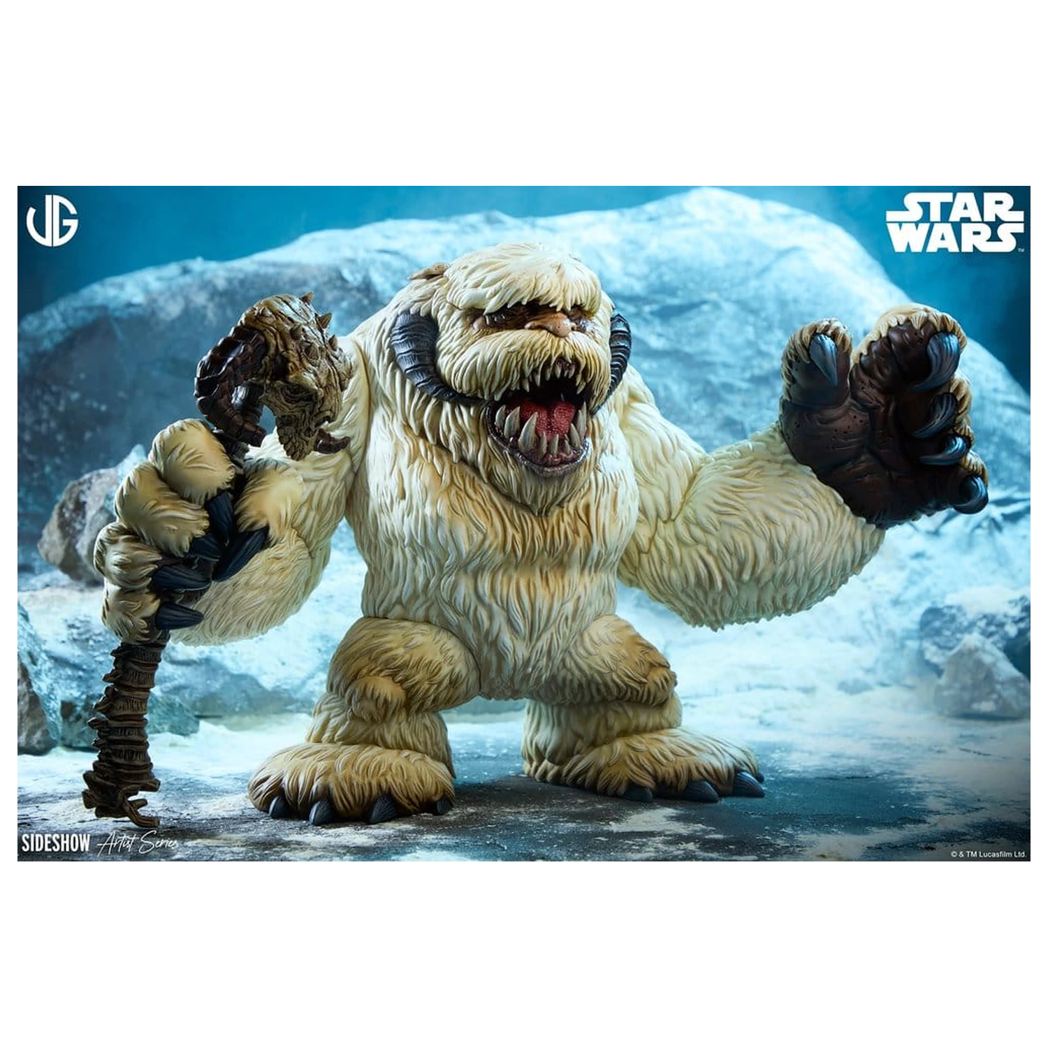Star Wars oblikovalska vinilna figura Wampa 30 cm fotografija izdelka