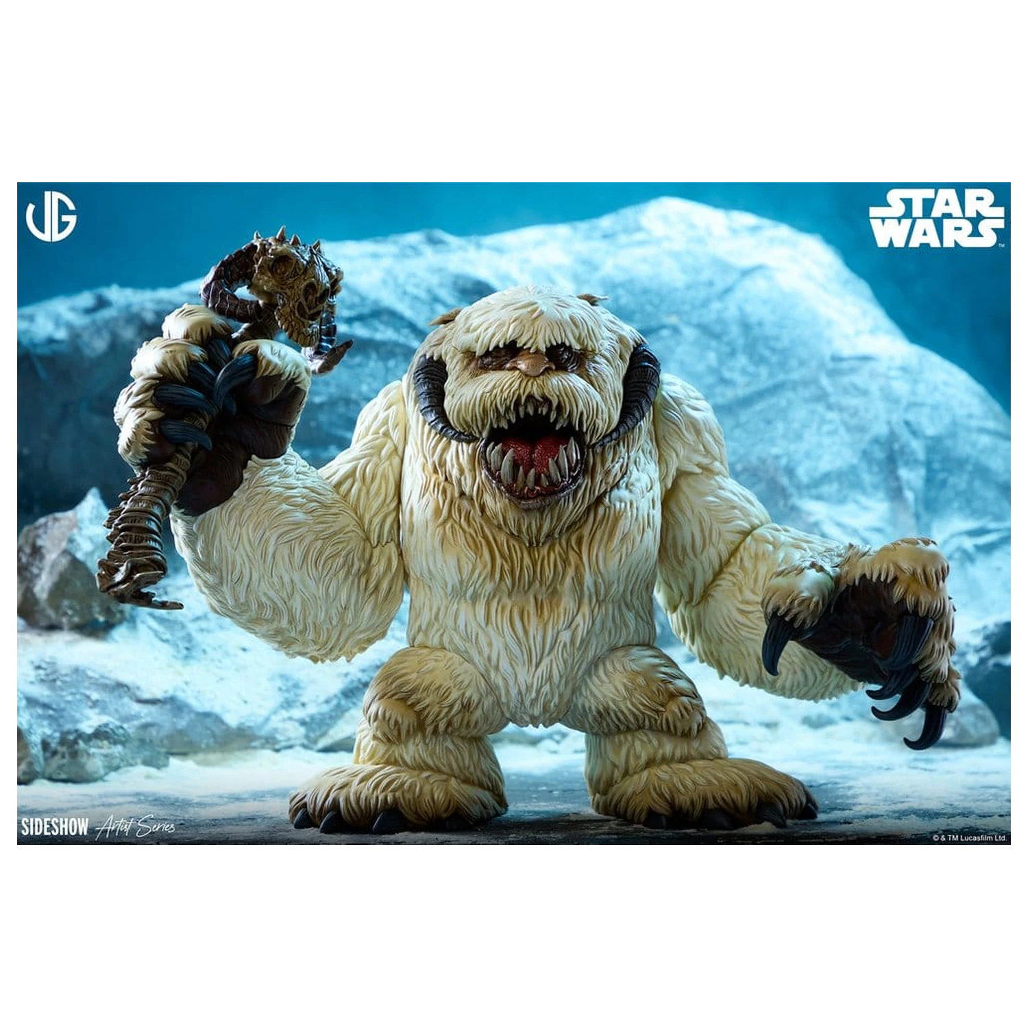 Star Wars oblikovalska vinilna figura Wampa 30 cm fotografija izdelka