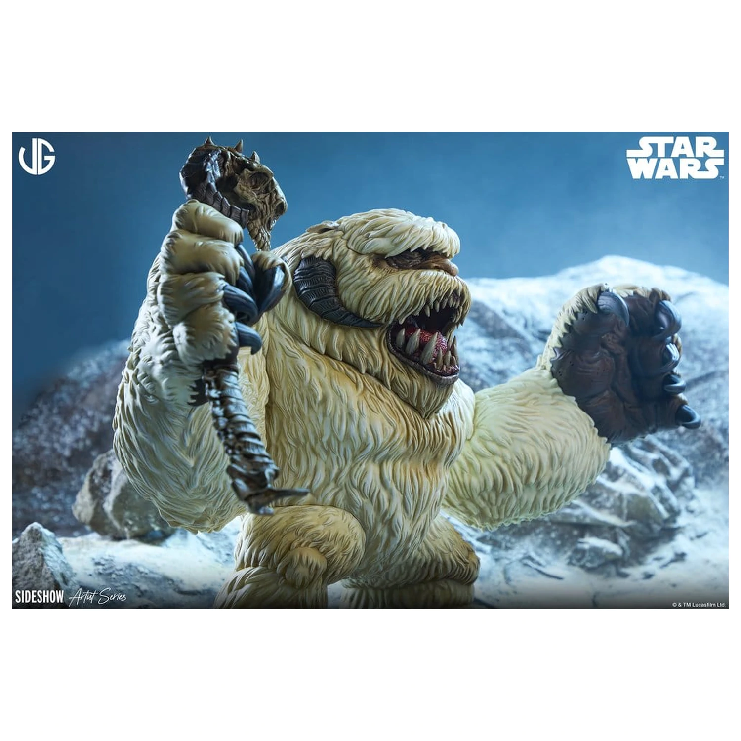 Star Wars oblikovalska vinilna figura Wampa 30 cm fotografija izdelka