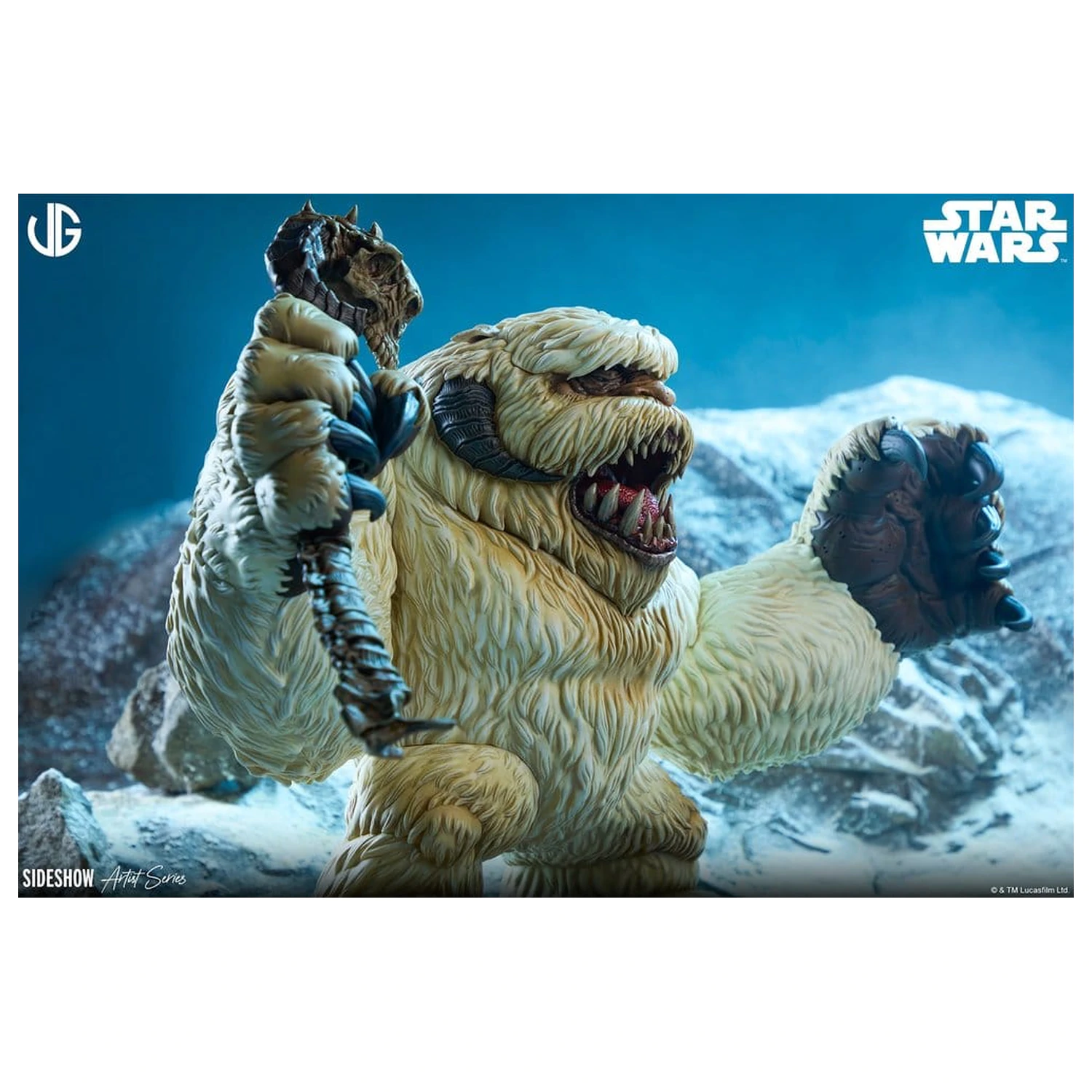 Star Wars oblikovalska vinilna figura Wampa 30 cm fotografija izdelka