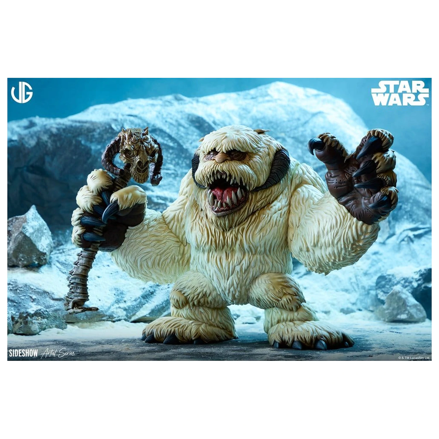 Star Wars oblikovalska vinilna figura Wampa 30 cm fotografija izdelka
