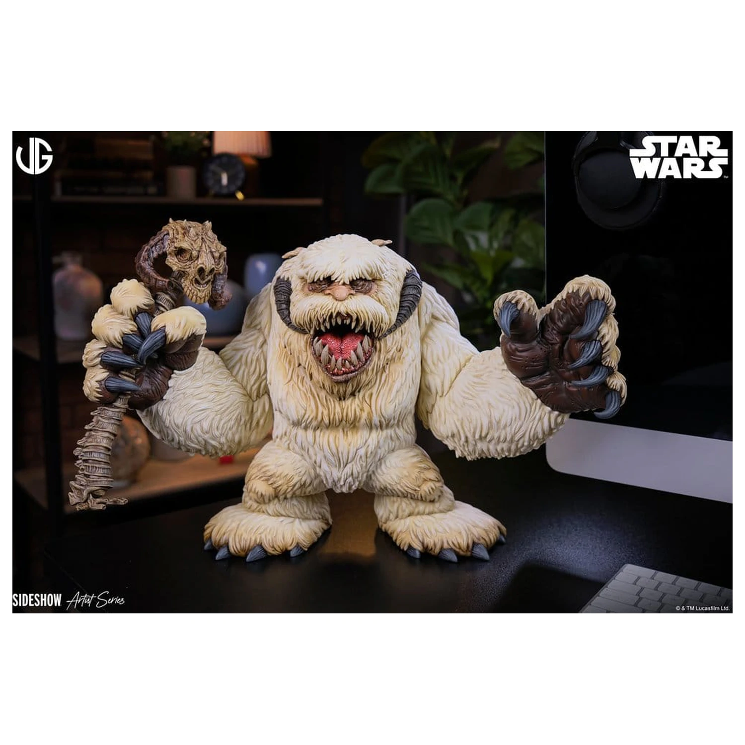 Star Wars oblikovalska vinilna figura Wampa 30 cm fotografija izdelka