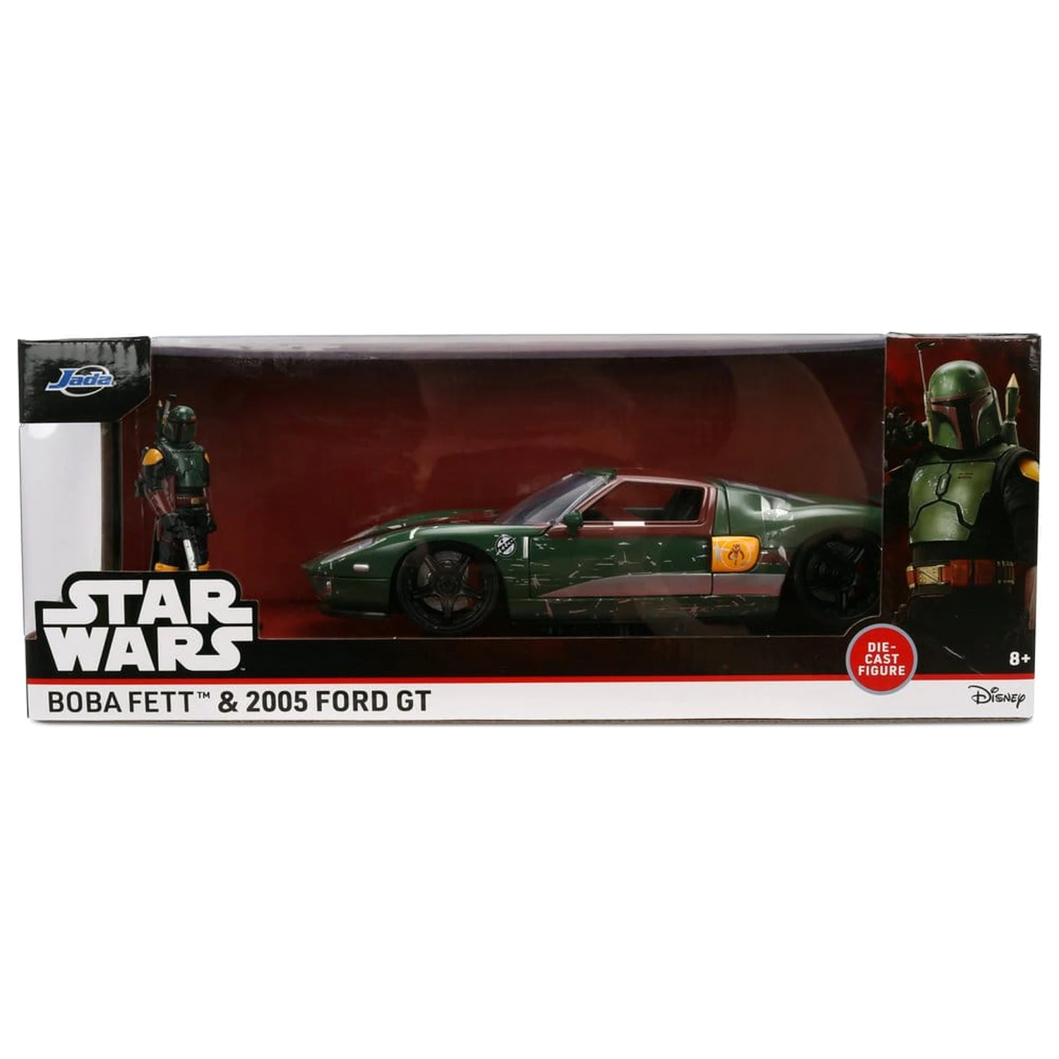 Star Wars uliti model 1:24 Boba Fett 2005 Ford GT fotografija izdelka