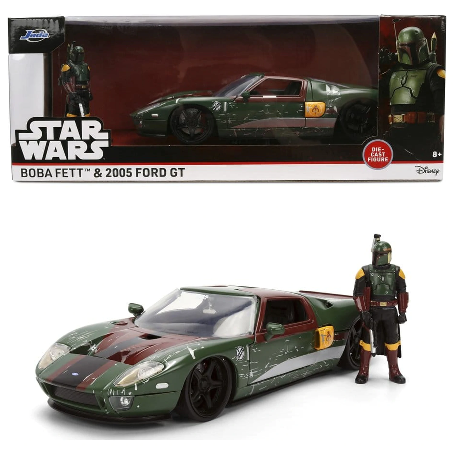 Star Wars uliti model 1:24 Boba Fett 2005 Ford GT fotografija izdelka