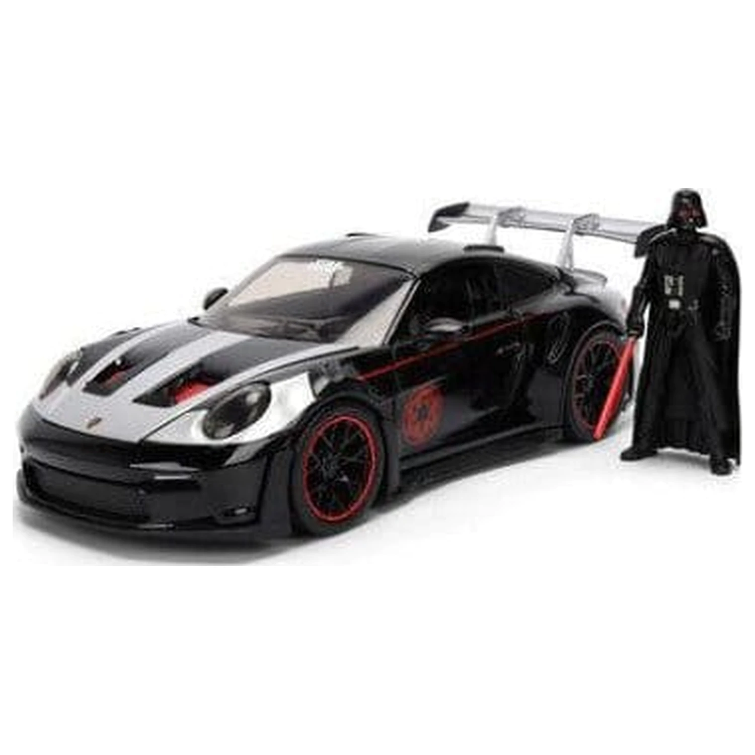 Star Wars Diecast Model 1:24 Darth Vader Porsche 911 fotografija izdelka