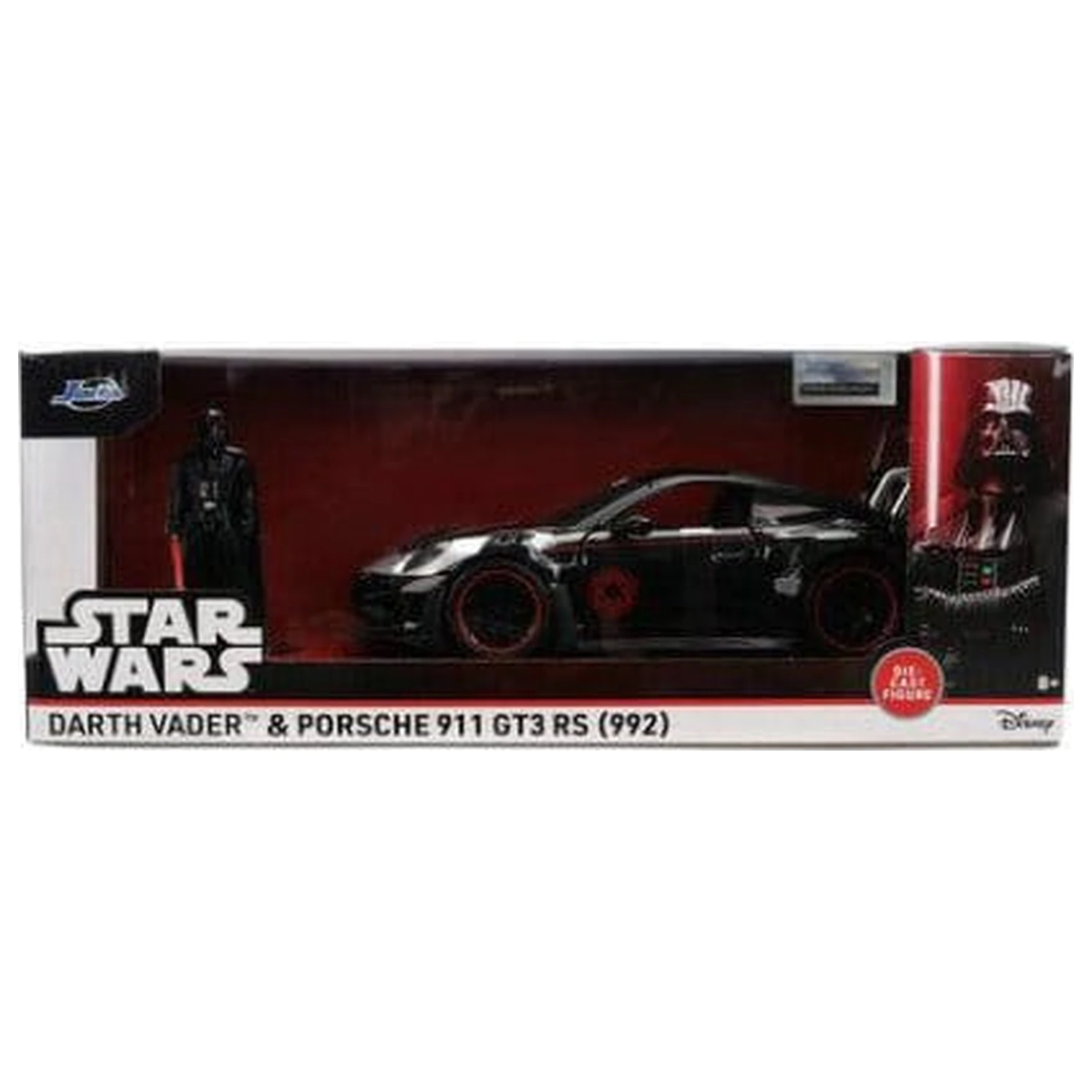 Star Wars Diecast Model 1:24 Darth Vader Porsche 911 fotografija izdelka