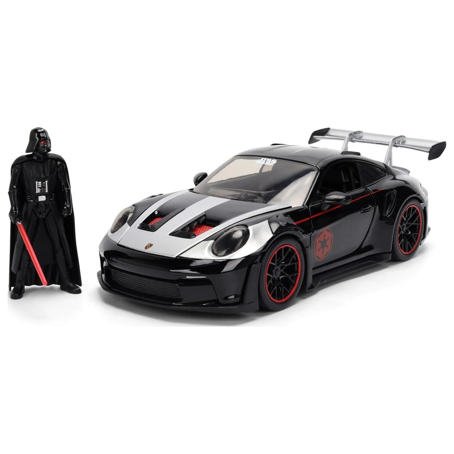 Star Wars Diecast Model 1:24 Darth Vader Porsche 911 fotografija izdelka
