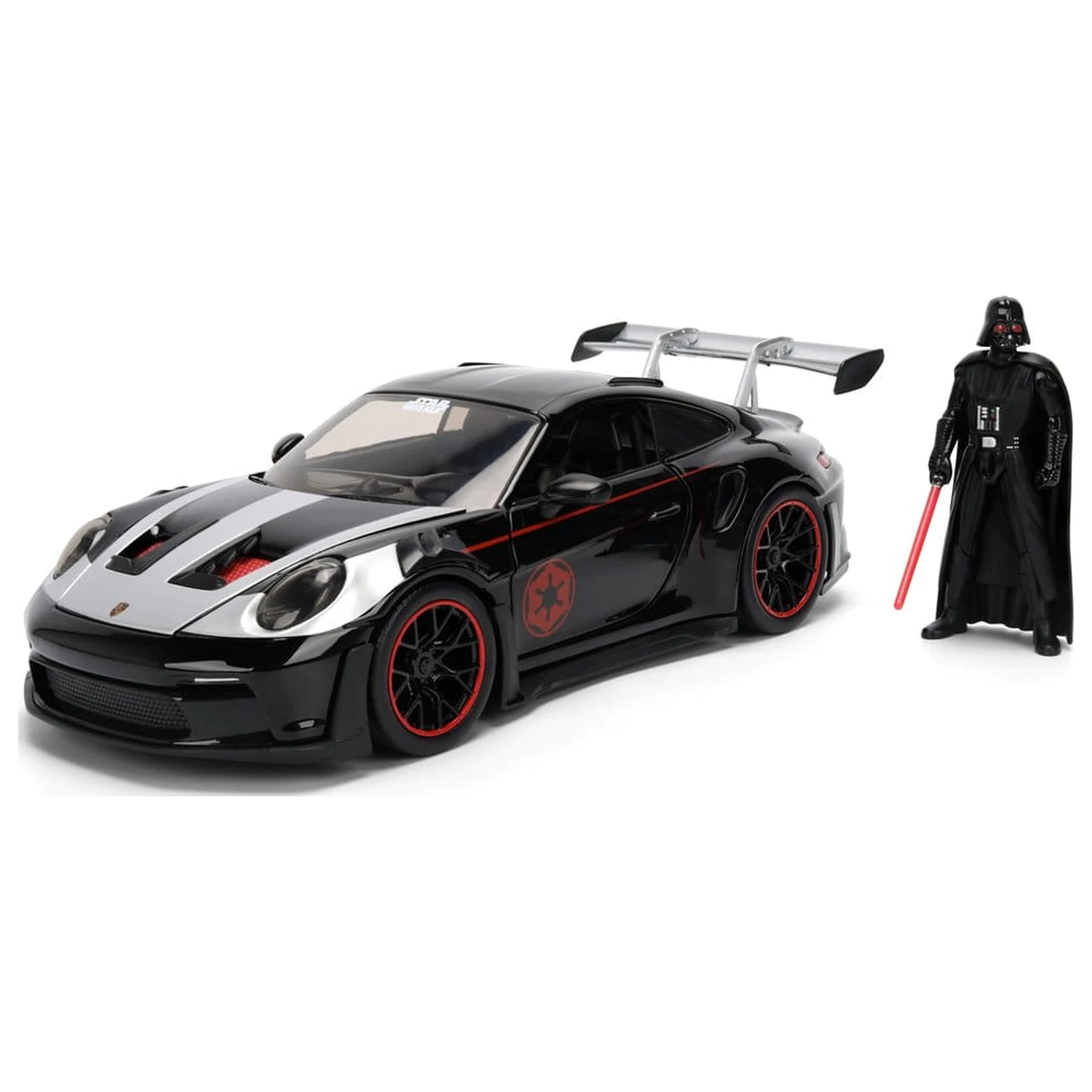 Star Wars Diecast Model 1:24 Darth Vader Porsche 911 fotografija izdelka