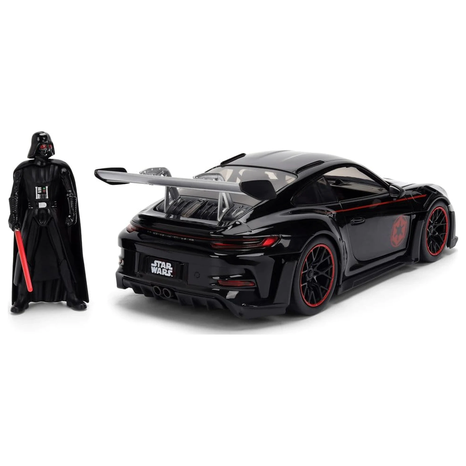 Star Wars Diecast Model 1:24 Darth Vader Porsche 911 fotografija izdelka