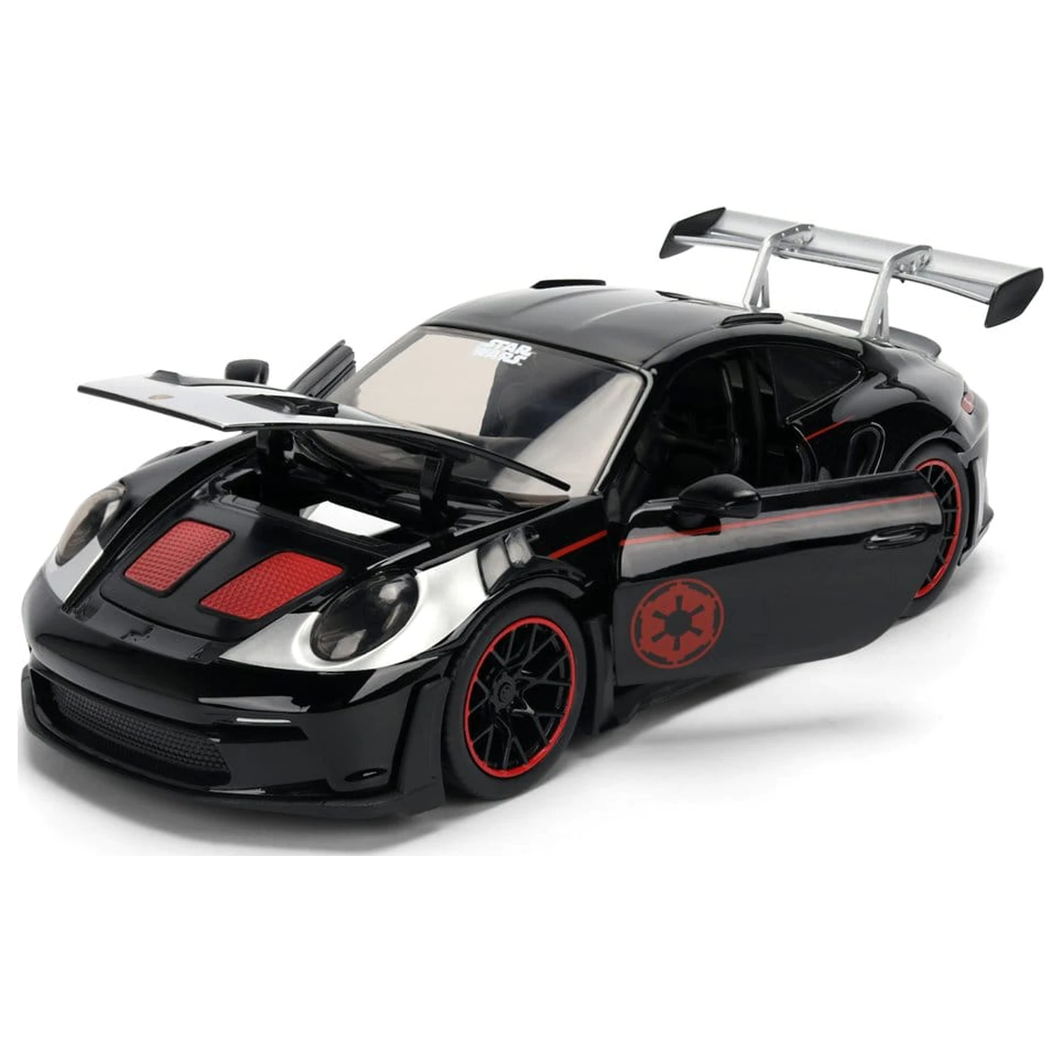 Star Wars Diecast Model 1:24 Darth Vader Porsche 911 fotografija izdelka