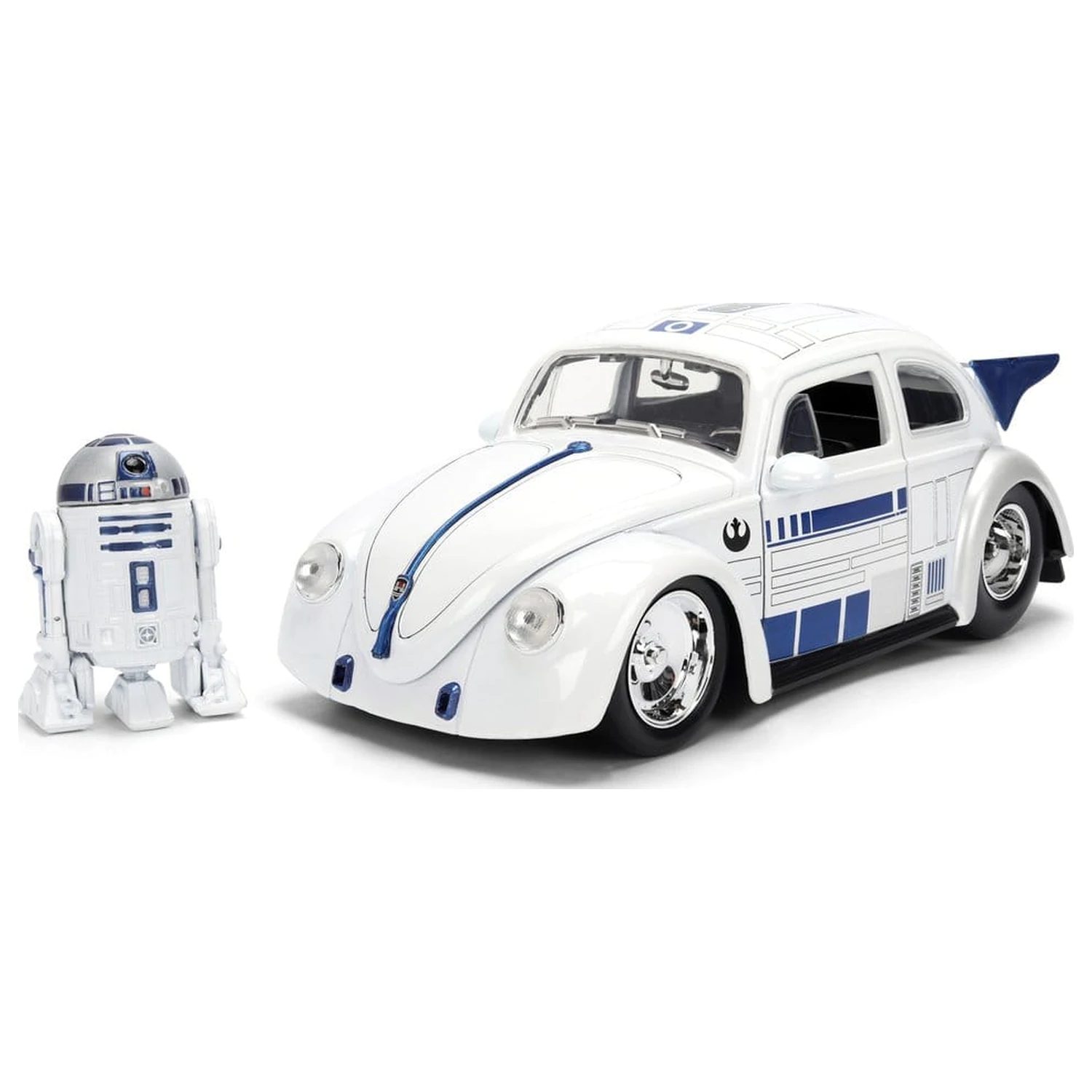 Star Wars Diecast Model 1:24 R2-D2 1959 VW Drag Beetle fotografija izdelka