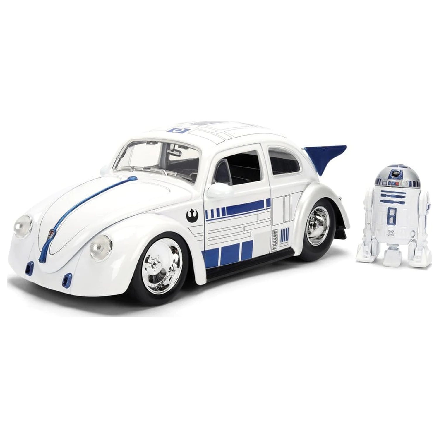 Star Wars Diecast Model 1:24 R2-D2 1959 VW Drag Beetle fotografija izdelka