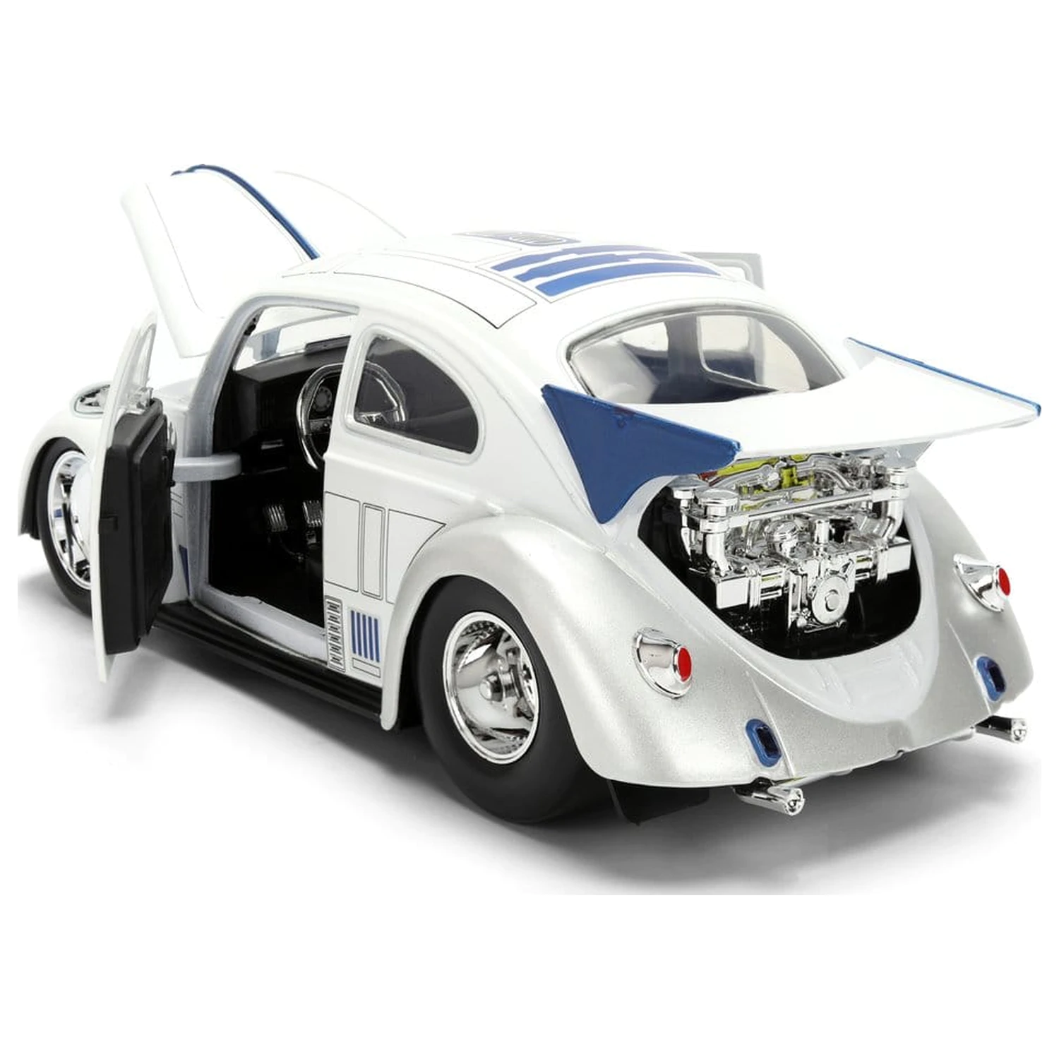 Star Wars Diecast Model 1:24 R2-D2 1959 VW Drag Beetle fotografija izdelka