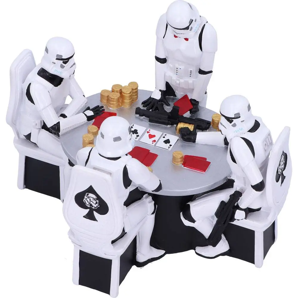 Star Wars Diorama Stormtrooper Poker Face 18 cm fotografija izdelka