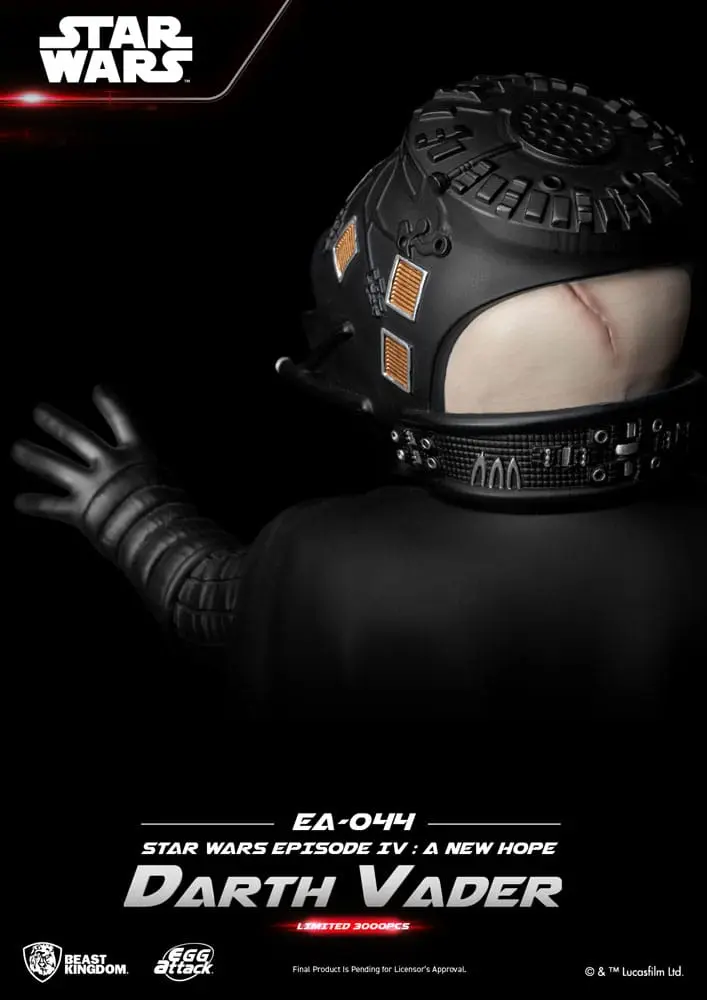 Star Wars Egg Attack Kip Darth Vader Episode IV 25 cm fotografija izdelka