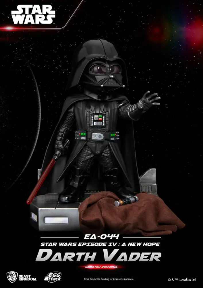 Star Wars Egg Attack Kip Darth Vader Episode IV 25 cm fotografija izdelka