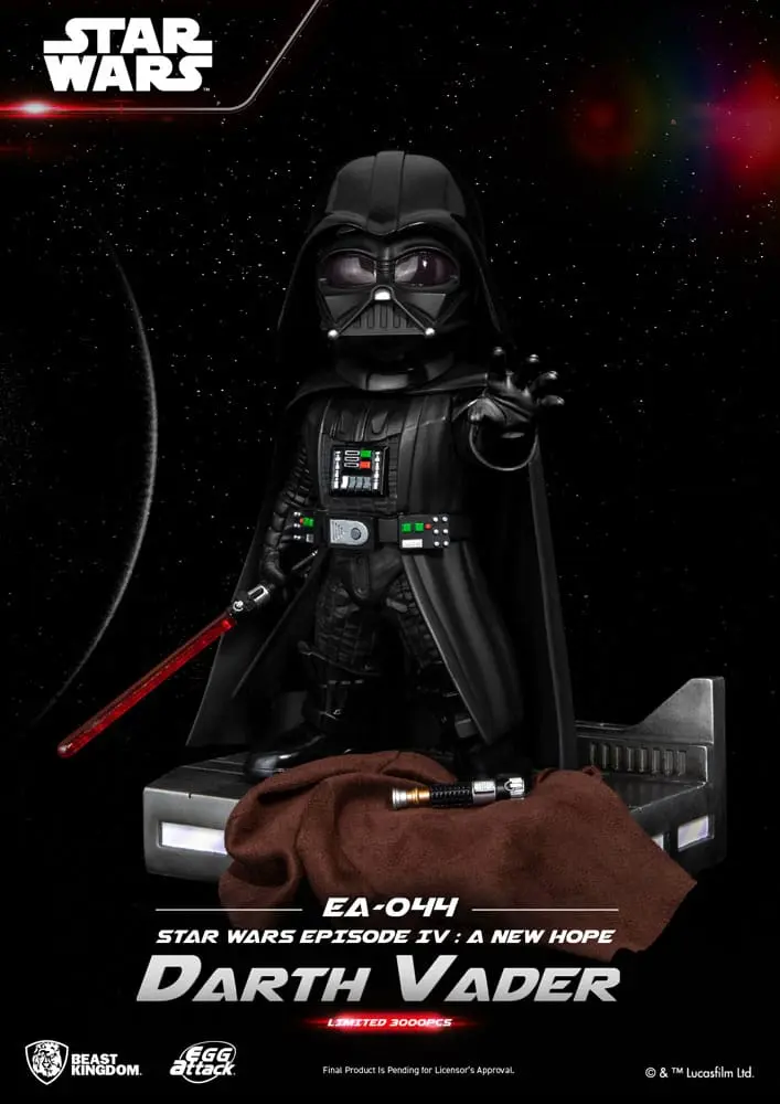 Star Wars Egg Attack Kip Darth Vader Episode IV 25 cm fotografija izdelka