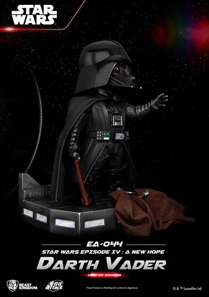 Star Wars Egg Attack Kip Darth Vader Episode IV 25 cm fotografija izdelka