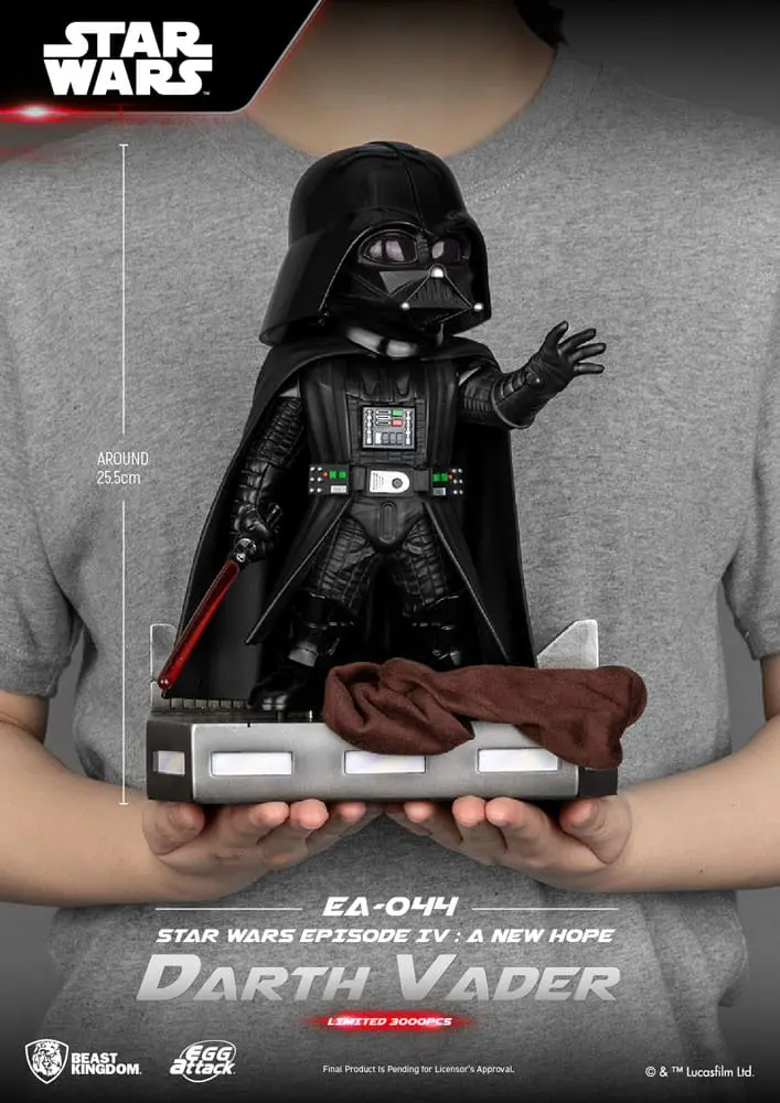 Star Wars Egg Attack Kip Darth Vader Episode IV 25 cm fotografija izdelka