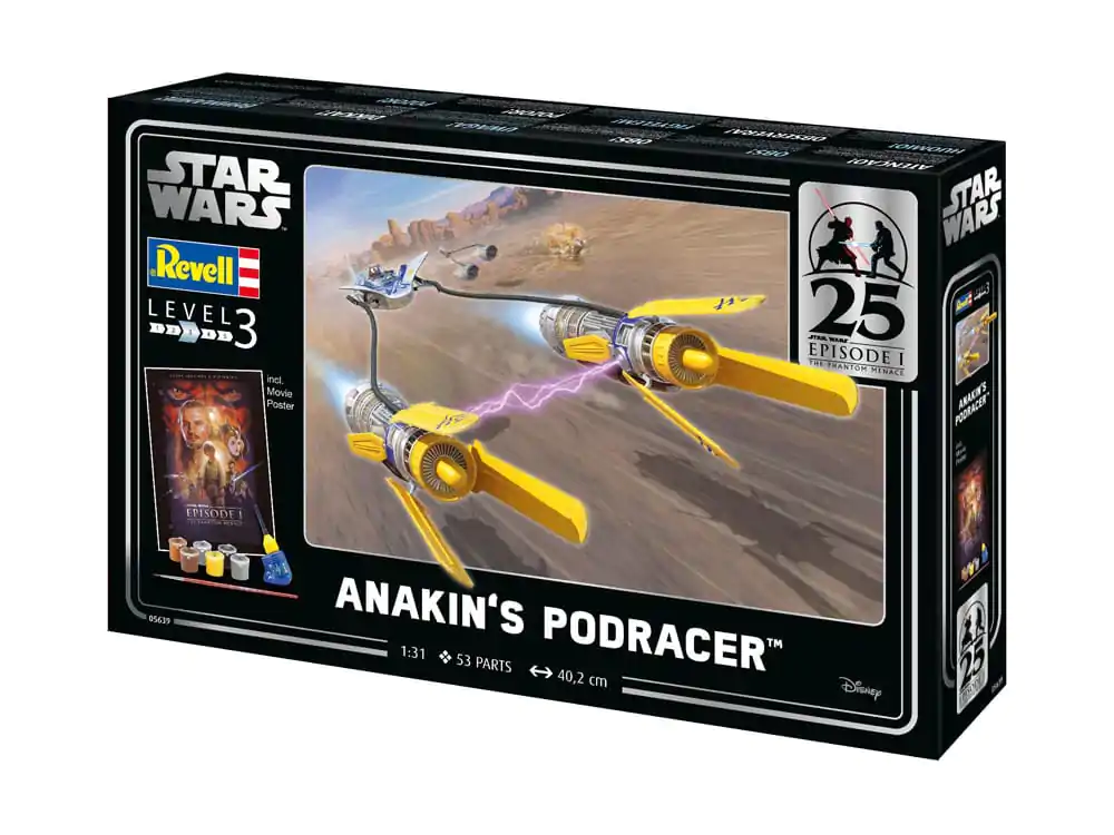 Star Wars Episode I Model Kit Darilni Set 1/31 Anakin's Podracer 40 cm fotografija izdelka