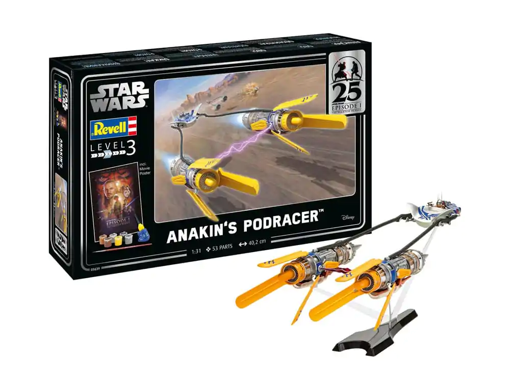 Star Wars Episode I Model Kit Darilni Set 1/31 Anakin's Podracer 40 cm fotografija izdelka