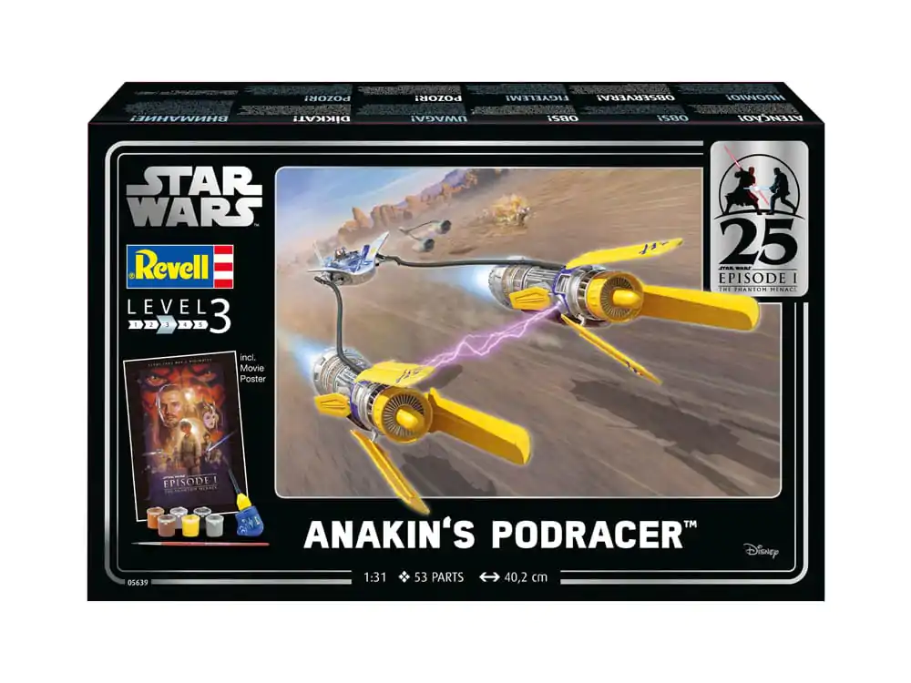 Star Wars Episode I Model Kit Darilni Set 1/31 Anakin's Podracer 40 cm fotografija izdelka