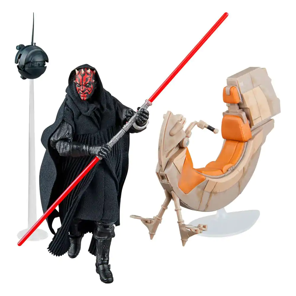 Star Wars Episode I Black Series Vozilo s figurico Darth Maul & Sith Speeder SDCC 2024 fotografija izdelka