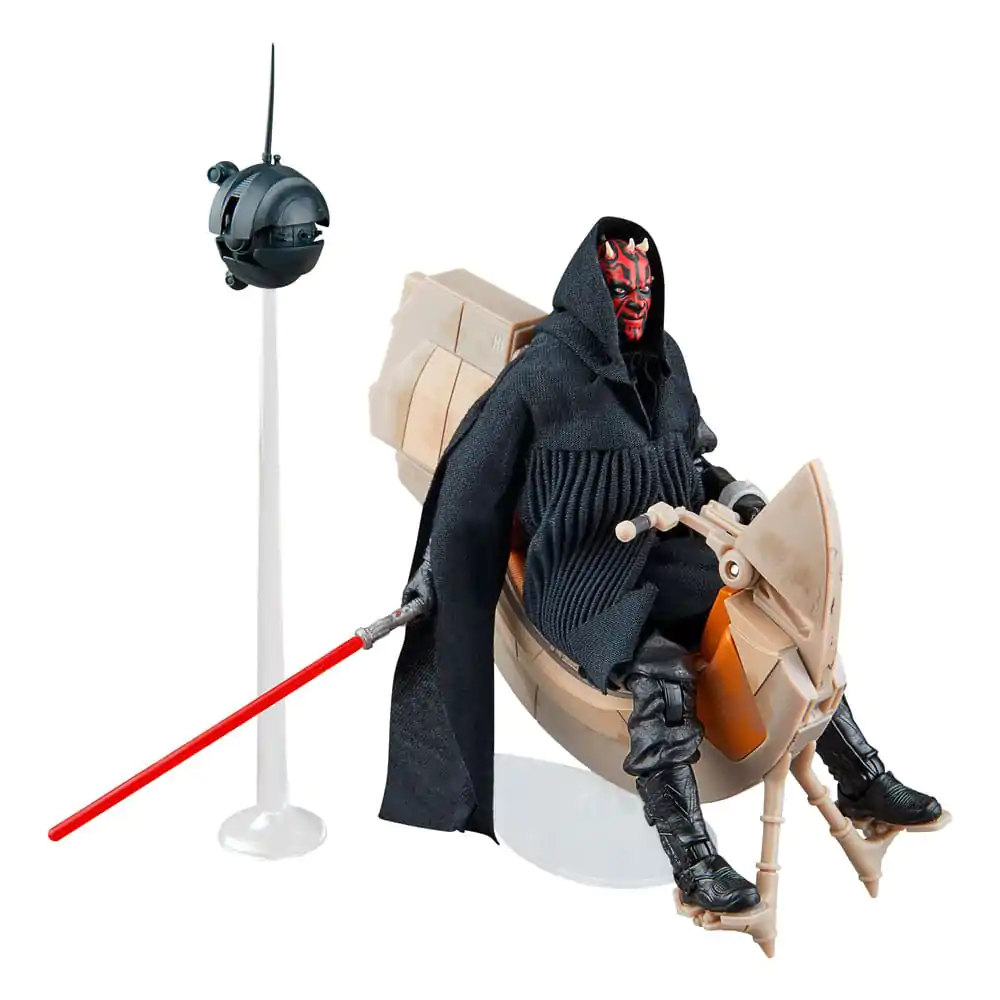 Star Wars Episode I Black Series Vozilo s figurico Darth Maul & Sith Speeder SDCC 2024 fotografija izdelka