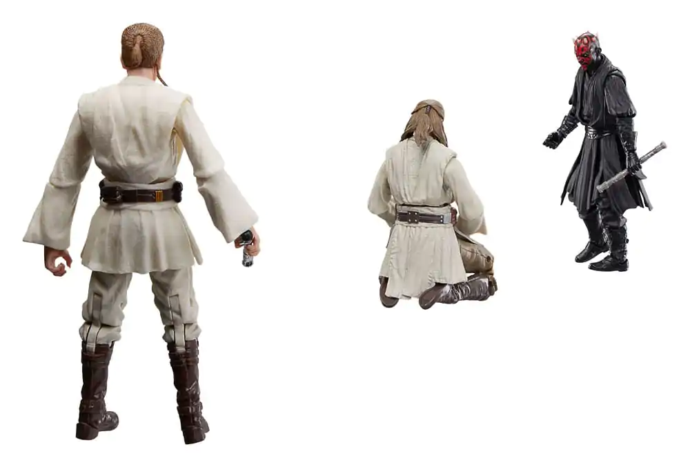 Star Wars Episode I Black Series Akcijska figura 3-Pack Qui-Gon Jinn, Darth Maul, Obi-Wan Kenobi 15 cm fotografija izdelka