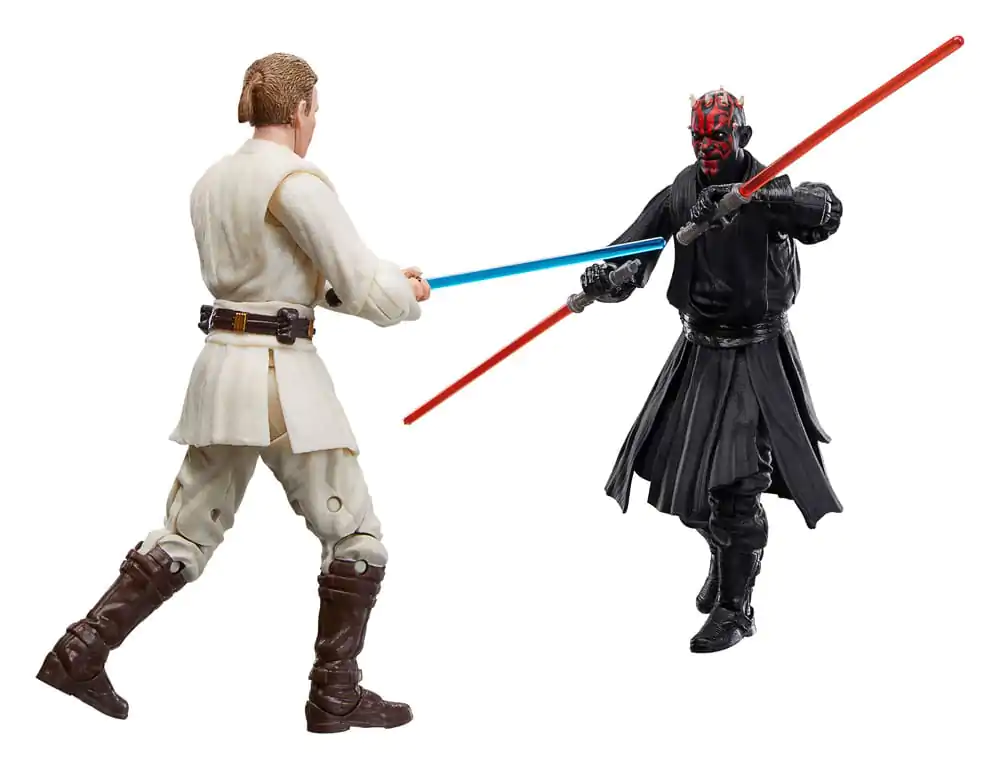 Star Wars Episode I Black Series Akcijska figura 3-Pack Qui-Gon Jinn, Darth Maul, Obi-Wan Kenobi 15 cm fotografija izdelka