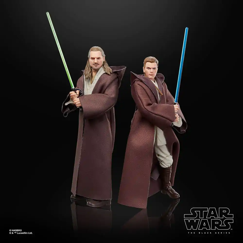 Star Wars Episode I Black Series Akcijska figura 3-Pack Qui-Gon Jinn, Darth Maul, Obi-Wan Kenobi 15 cm fotografija izdelka