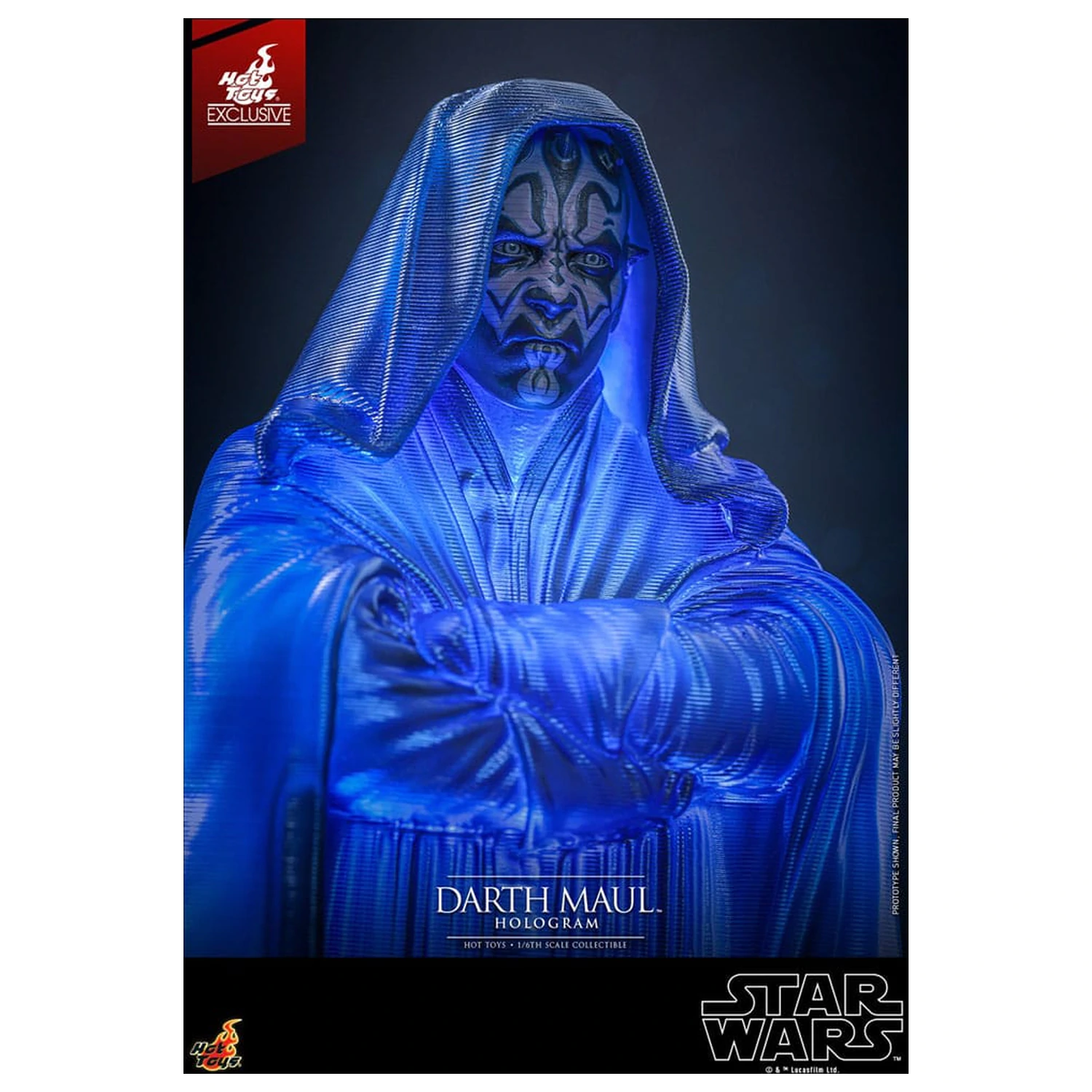 Star Wars Episode I Figura 1/6 Darth Maul Hologram Hot Toys Exclusive 30 cm fotografija izdelka