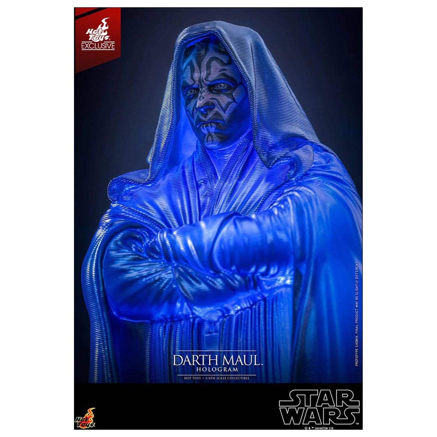 Star Wars Episode I Figura 1/6 Darth Maul Hologram Hot Toys Exclusive 30 cm fotografija izdelka