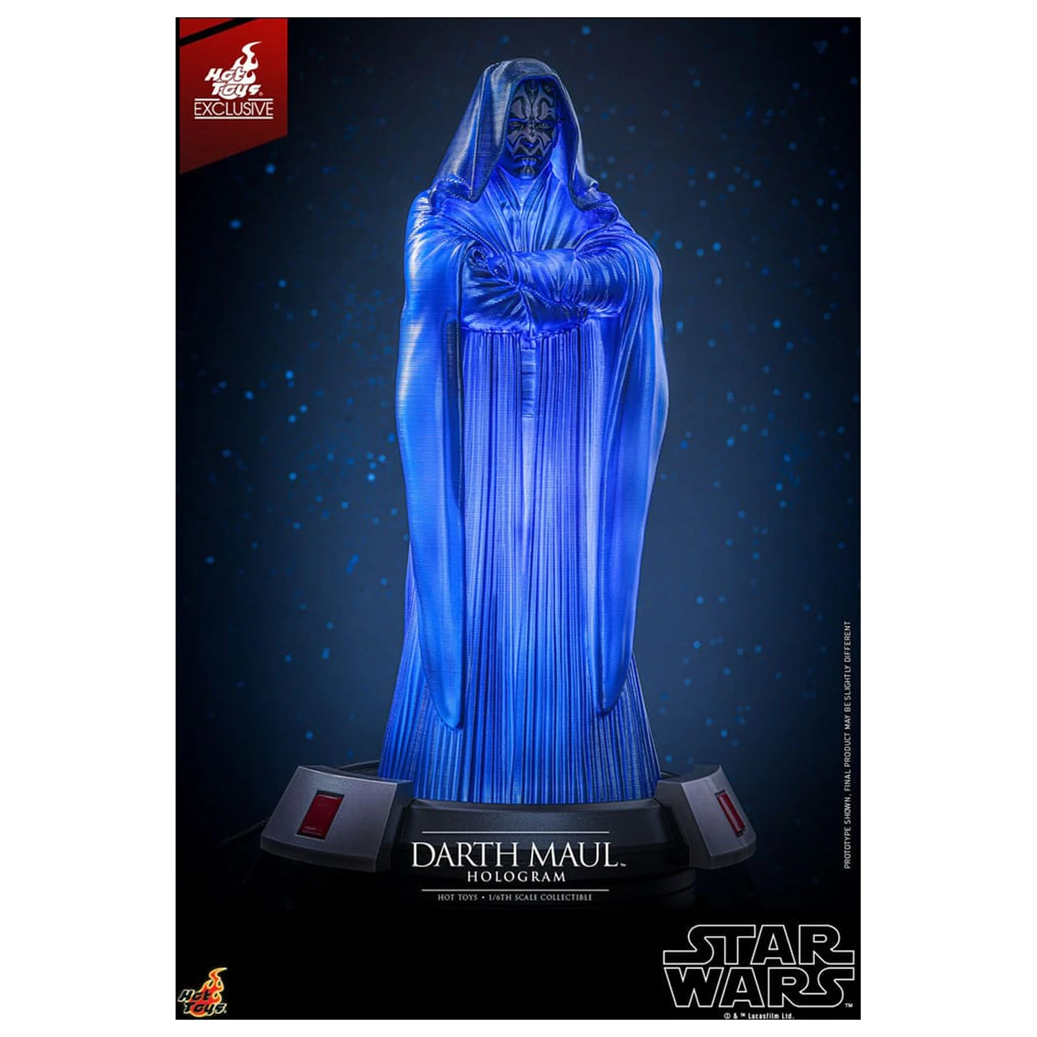Star Wars Episode I Figura 1/6 Darth Maul Hologram Hot Toys Exclusive 30 cm fotografija izdelka