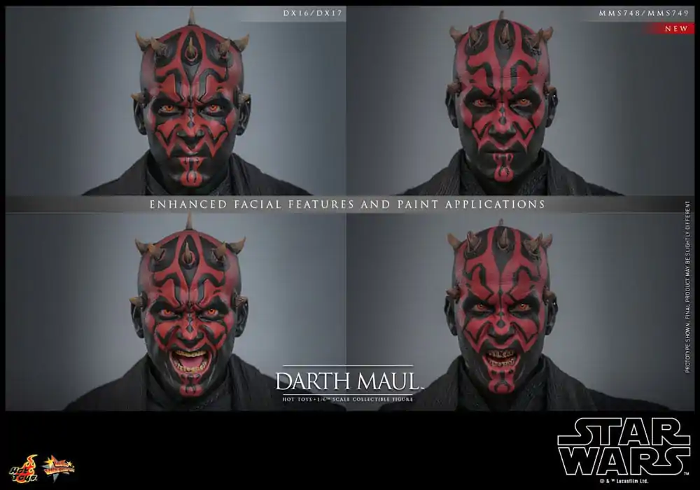 Star Wars Episode I Movie Masterpiece akcijska figura 1/6 Darth Maul 29 cm fotografija izdelka