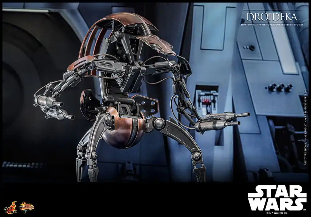 Star Wars Episode I Movie Masterpiece akcijska figura 1/6 Droideka 27 cm fotografija izdelka